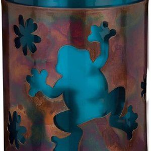 Regal Art & Gift Bronze Frog Candleholder